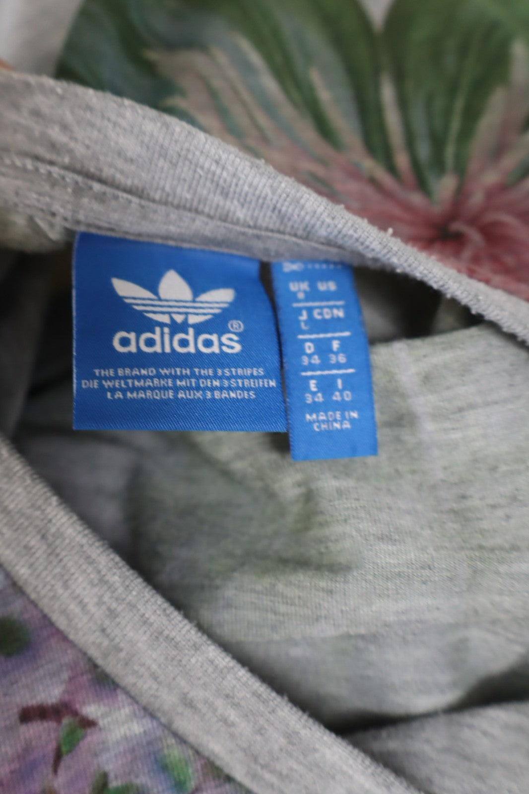 ADIDAS MAGLIA DONNA TG. L WOMAN CASUAL VINTAGE T-SHIRT  TOP CANOTTA