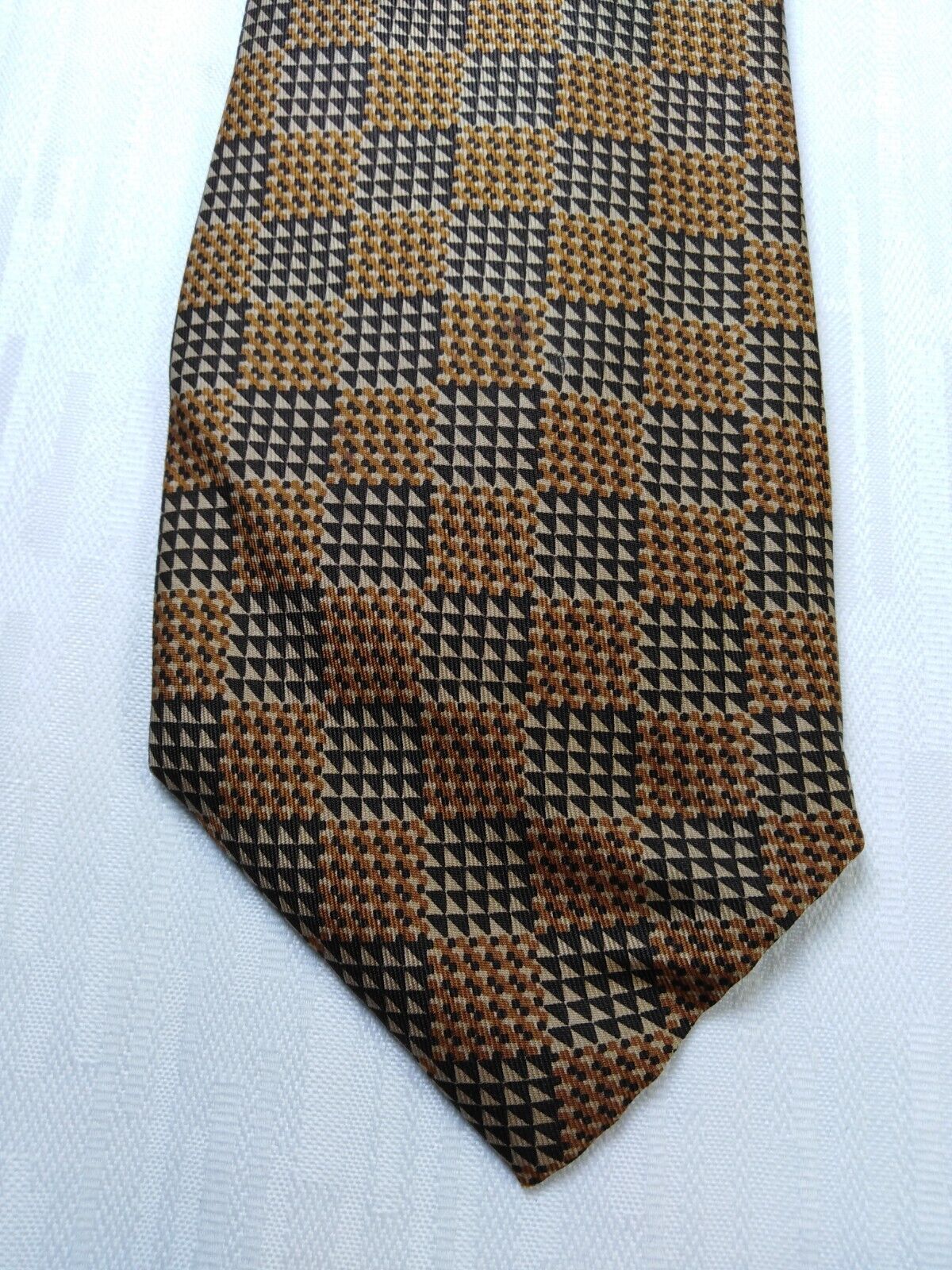 FIORIO MILANO 100%  SILK TIE SETA CRAVATTA NECKTIE MADE IN ITALY