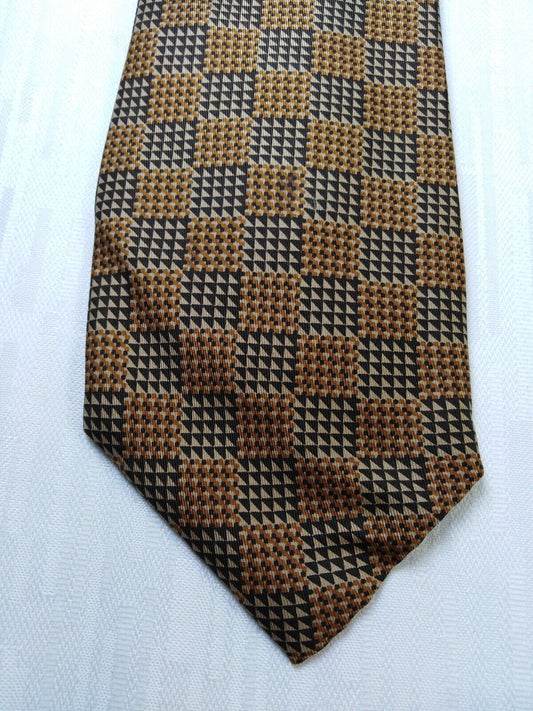 FIORIO MILANO 100%  SILK TIE SETA CRAVATTA NECKTIE MADE IN ITALY