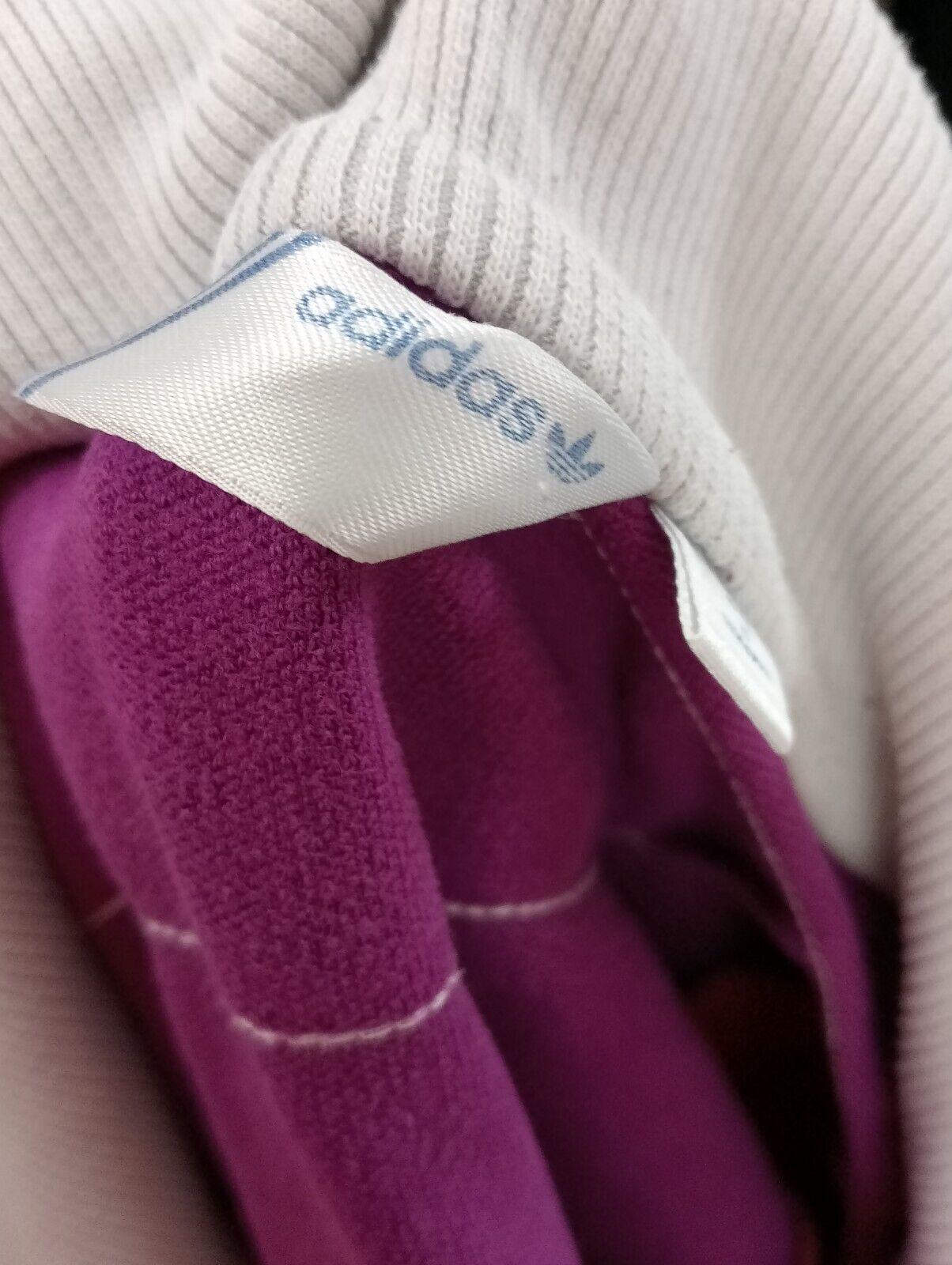 ADIDAS FELPA CON ZIP DONNA Tg 42 WOMAN CASUAL VINTAGE SPORT SWEATSHIRT ITALY