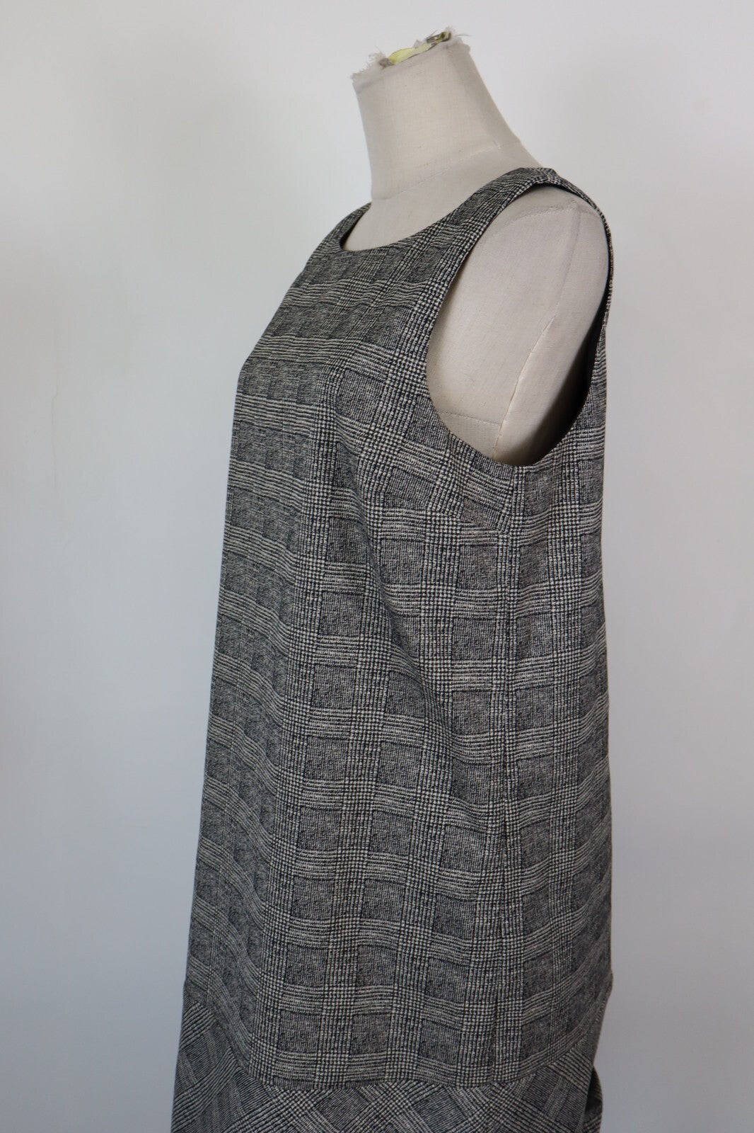 LIU JO VESTITO DONNA TG. 46 WOMAN CASUAL VINTAGE DRESS ABITO COTONE CERNIERA