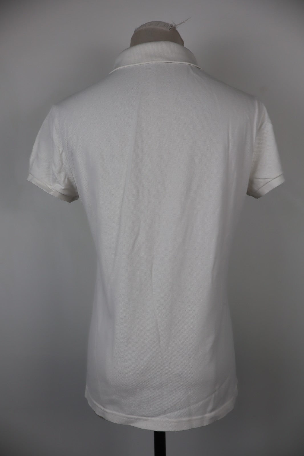 LACOSTE POLO MAGLIA T-SHIRT DONNA COTONE TG 40 WOMAN CASUAL VINTAGE LOGO COTTON