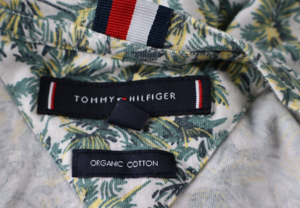 TOMMY HILFIGER MAGLIA COTONE UOMO TG. S MAN T-SHIRT VINTAGE CASUAL COTTON