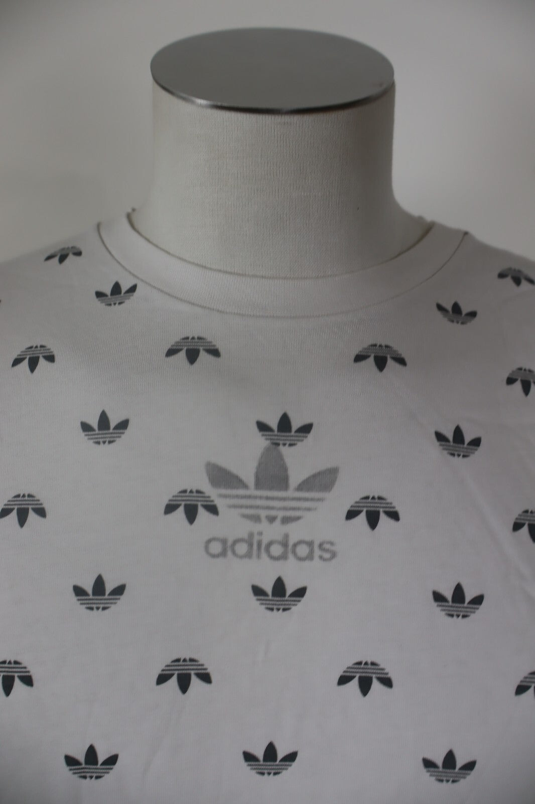 ADIDAS MAGLIA UOMO COTONE TG L MAN COTTON T-SHIRT CASUAL VINTAGE