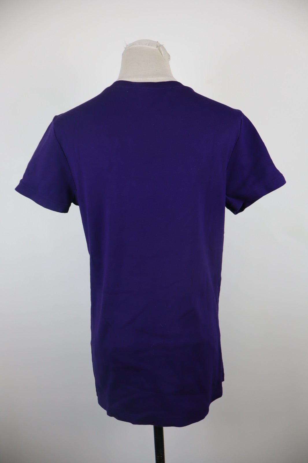 RALPH LAUREN SPORT MAGLIA DONNA TG. XL WOMAN CASUAL VINTAGE T-SHIRT COTONE LOGO