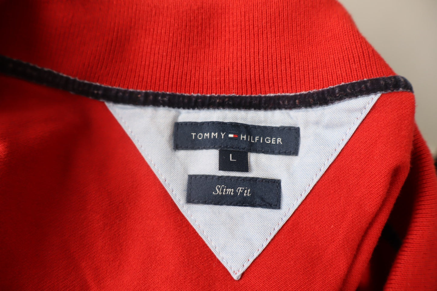 TOMMY HILFIGER POLO MAGLIA DONNA COTONE L WOMAN SHIRT CASUAL VINTAGE LOGO