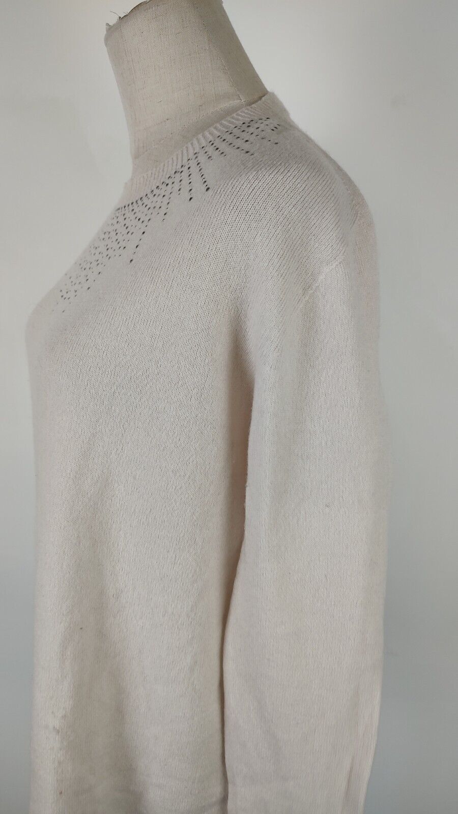 VIA DELLE PERLE VDP MAGLIONE LANA DONNA TG 46 WOMAN CASUAL SWEATER ITALY VINTAGE