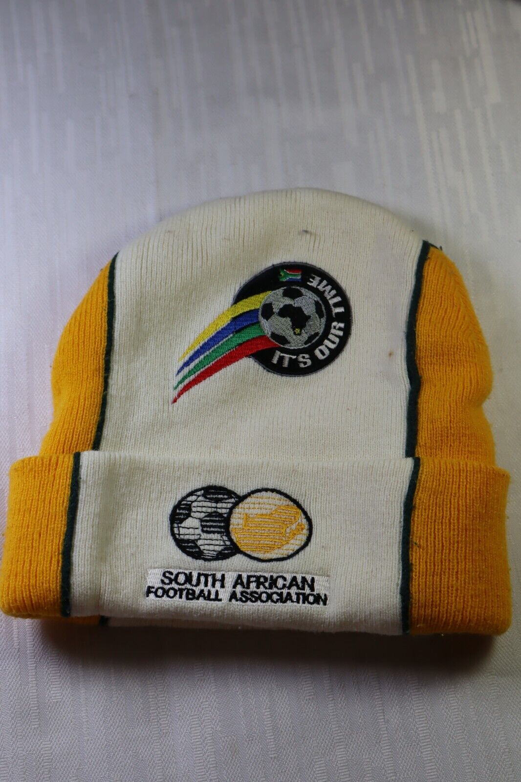 BAFANA OFFICIAL CAPPELLO SUD AFRICA BERRETTO BEANIEE UOMO UNISEX TG UNICA CALCIO