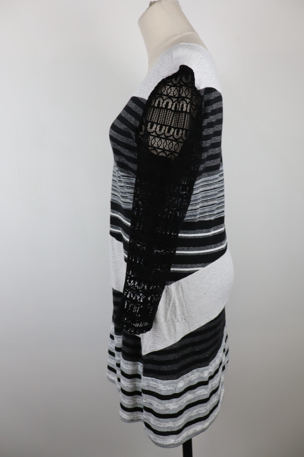 DESIGUAL VESTITO ABITO MANICHE 3/4 DONNA TG. XL WOMAN CASUAL VINTAGE DRESS