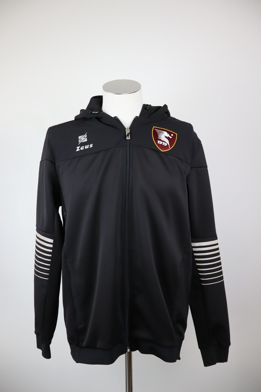 ZEUS SALERNITANA GIACCA FELPA ZIP CALCIO UOMO Tg XL SOCCER MAN JACKET SPORT