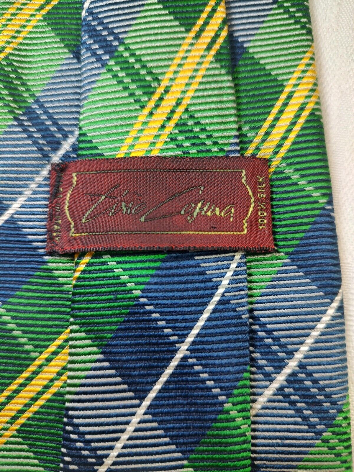 TINO COSMA 100% SILK TIE SETA CRAVATTA NECKTIE MADE IN ITALIA CLASSIC