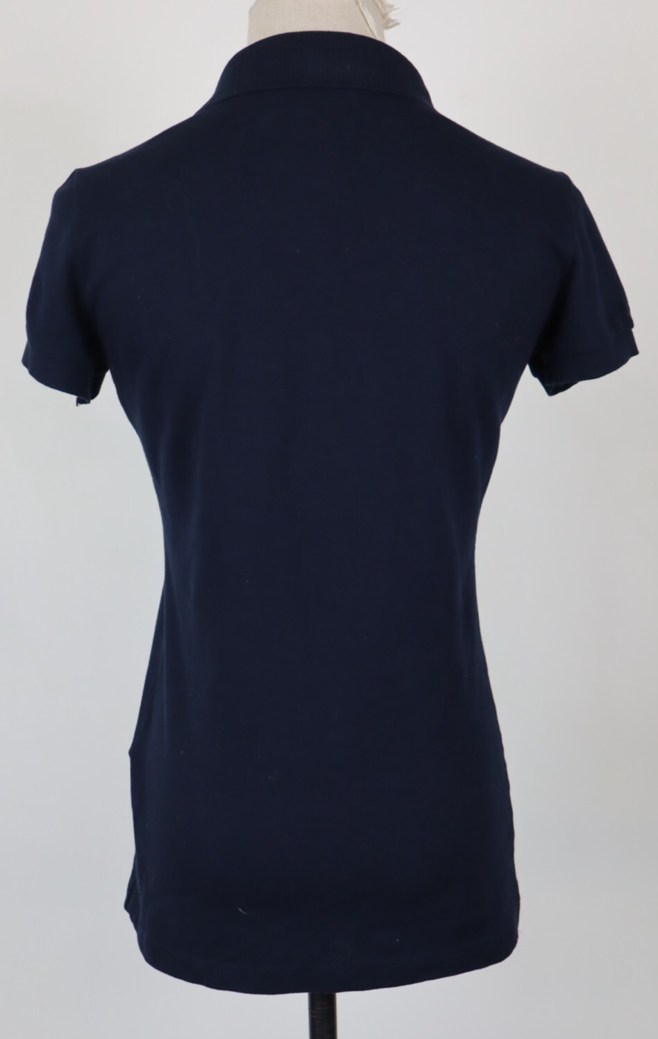 FRED PERRY  POLO MAGLIA DONNA COTONE TG. S WOMAN SHIRT CASUAL VINTAGE BLU