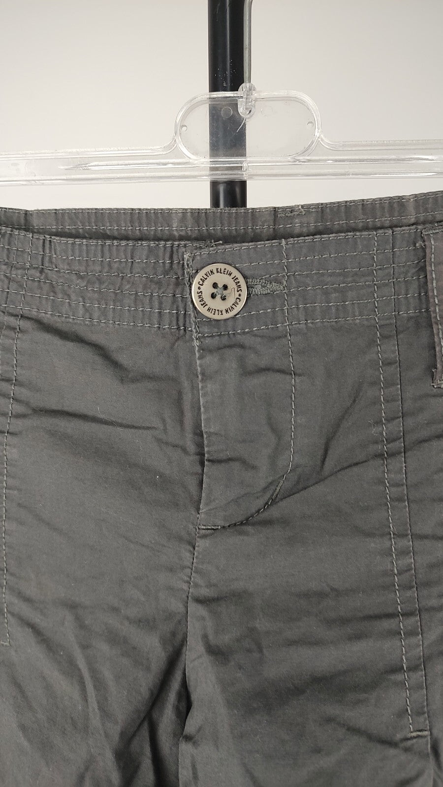 CALVIN KLEIN PANTALONCINO DENIM JEANS DONNA W31 WOMAN VINTAGE SHORTS