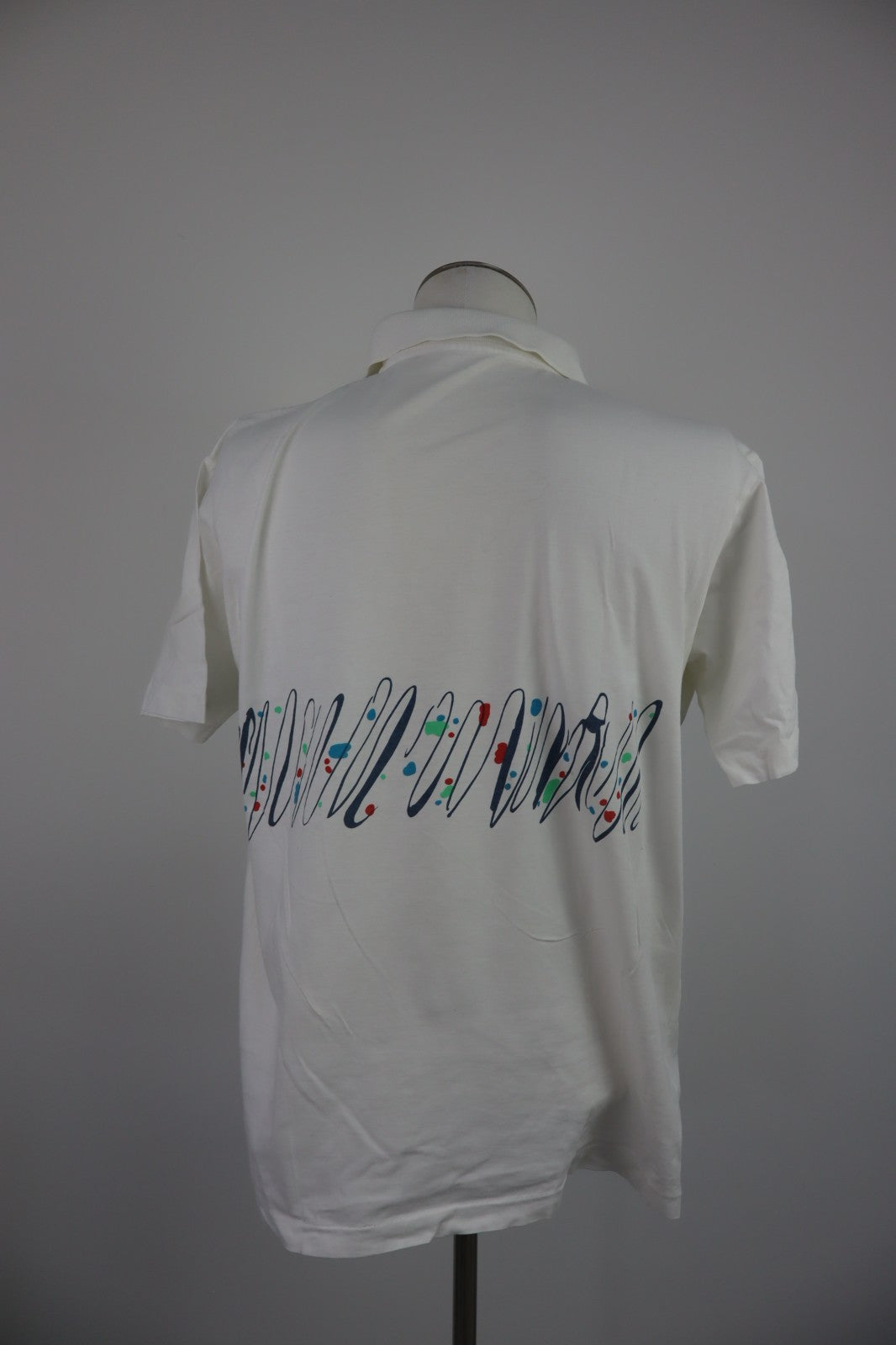 SERGIO TACCHINI MAGLIA POLO UOMO TG. VI MAN T-SHIRT CASUAL VINTAGE TENNIS
