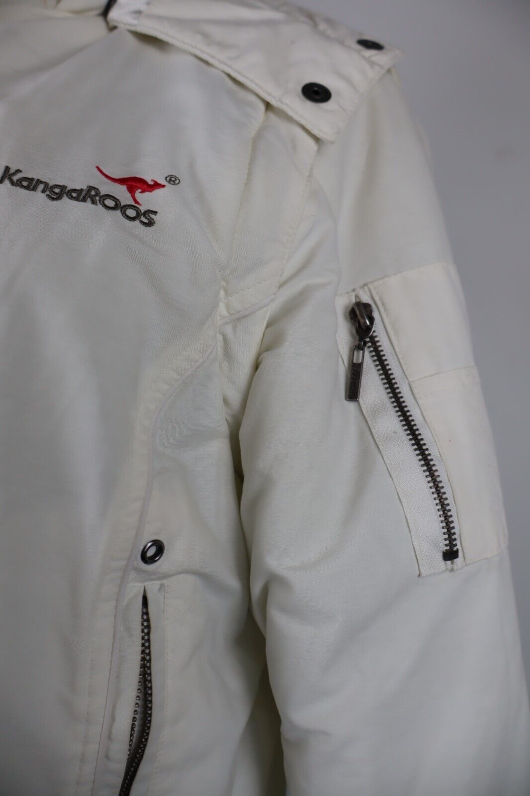 KANGAROOS GIUBBINO SMANICATO GIACCA DONNA TG 42 WOMAN JACKET CASUAL VINTAGE