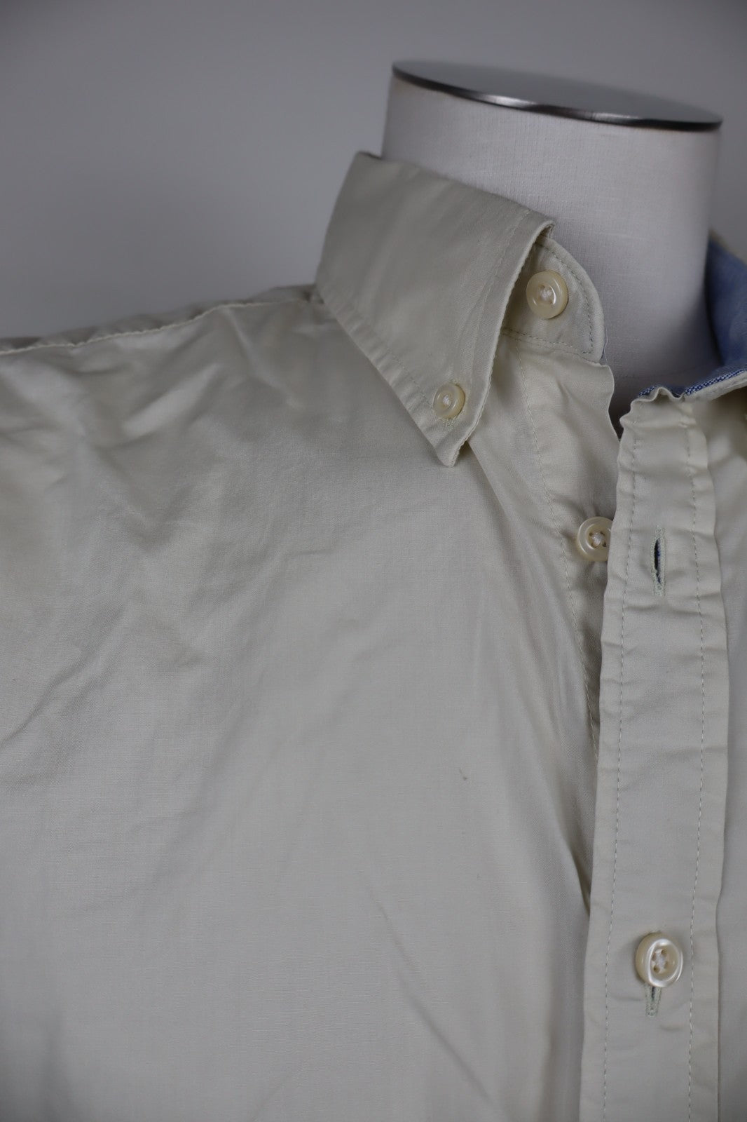 TOMMY HILFIGER CAMICIA UOMO TG. M MAN CASUAL VINTAGE SHIRT COTONE LOGO