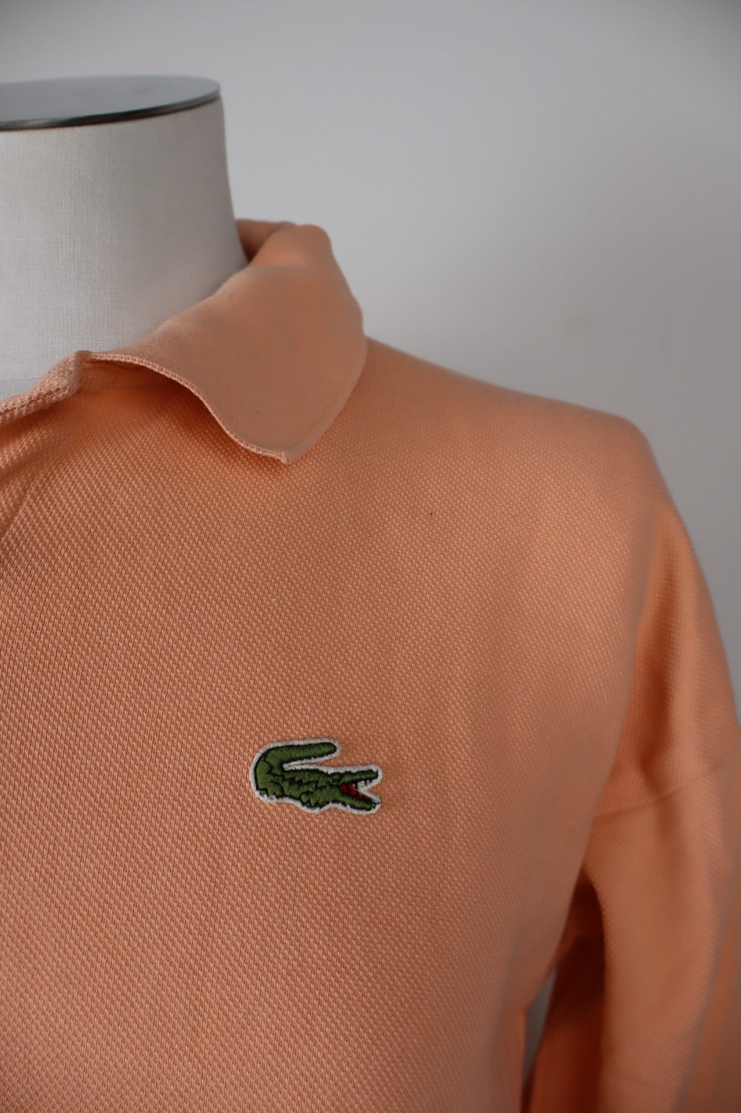 LACOSTE POLO MAGLIA UOMO COTONE TG. 4 MAN COTTON T-SHIRT CASUAL VINTAGE LOGO