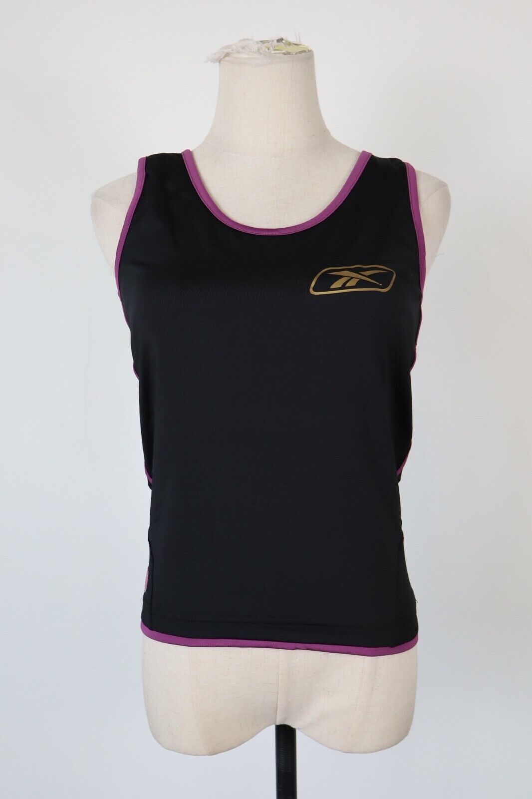 REEBOK MAGLIA DONNA TG. L WOMAN CASUAL VINTAGE T-SHIRT TOP CANOTTA
