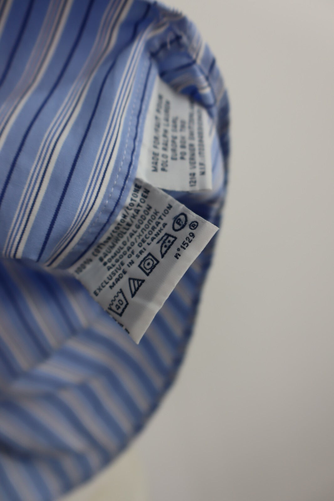 RALPH LAUREN CAMICIA UOMO TG L MAN CASUAL VINTAGE SHIRT COTONE COTTON