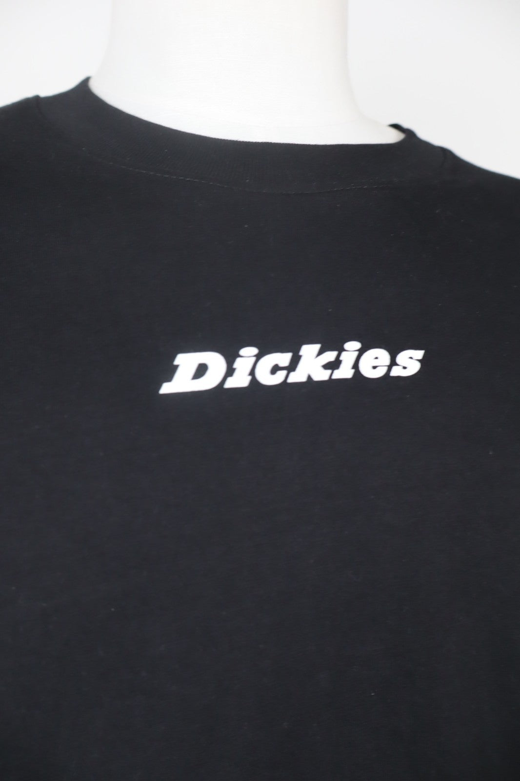 DICKIES MAGLIA UOMO TG XS MAN T-SHIRT CASUAL VINTAGE COTONE COTTON LOGO NERO