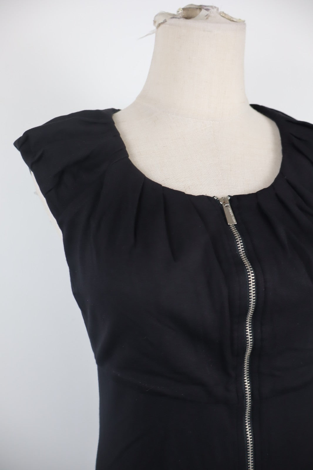 AJ ARMANI JEANS VESTITO SMANICATO DONNA 42 WOMAN CASUAL VINTAGE DRESS ABITO LOGO