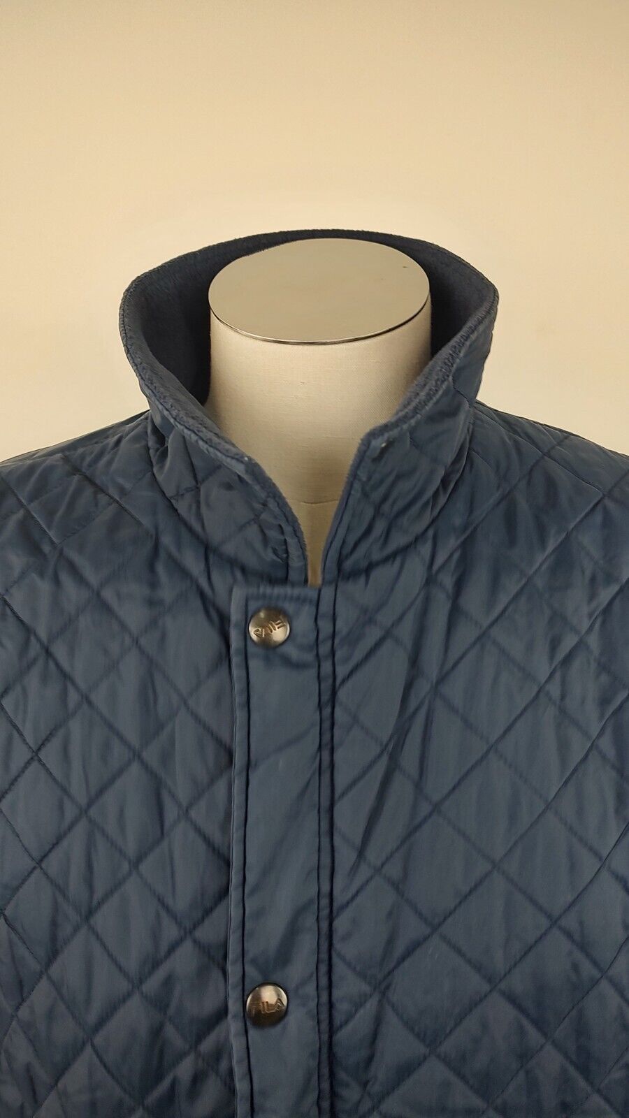 FILA GIUBBINO IMBOTTITO UOMO Tg 50 MAN CASUAL VINTAGE JACKET