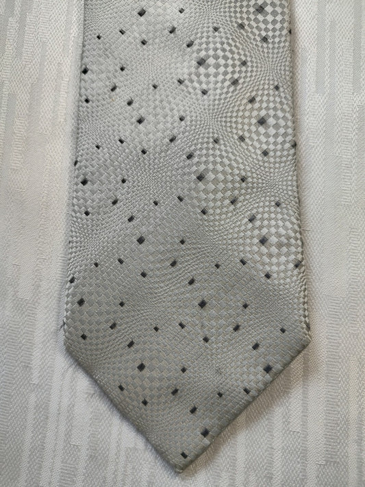 VITALINO PANCALDI 100% SILK TIE SETA CRAVATTA NECKTIE MADE IN ITALY CLASSIC