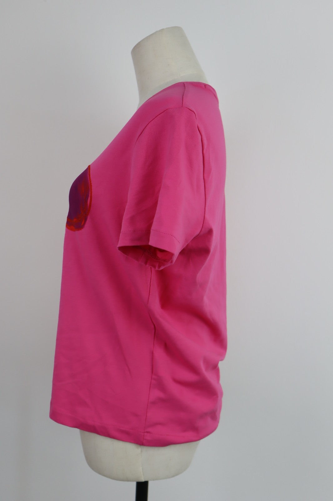 DESIGUAL MAGLIA DONNA TG. L WOMAN CASUAL VINTAGE T-SHIRT CASUAL VINTAGE