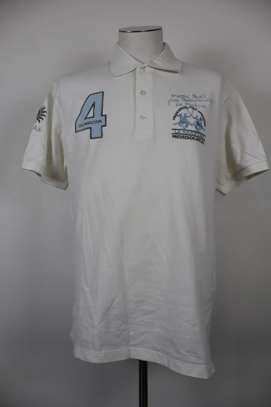 LA MARTINA POLO MAGLIA UOMO TG XL MAN COTONE SHIRT CASUAL VINTAGE
