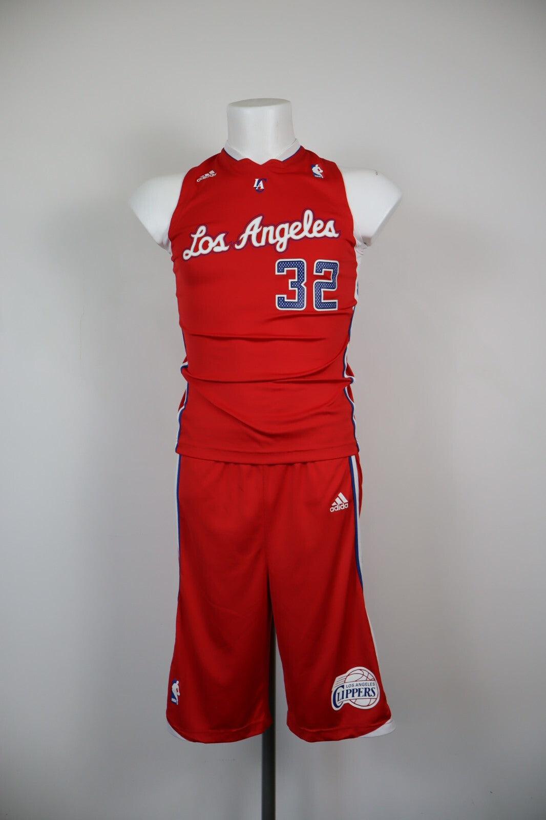 ADIDAS NBA 32 GRIFFIN LA CLIPPERS COMPLETO BASKET JERSEY SPORT NBA 13/14 RAGAZZO