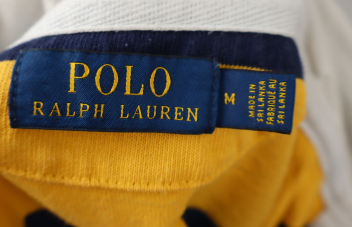 RALPH LAUREN MAGLIA POLO UOMO COTONE TG. M MAN COTTON T-SHIRT CASUAL VINTAGE