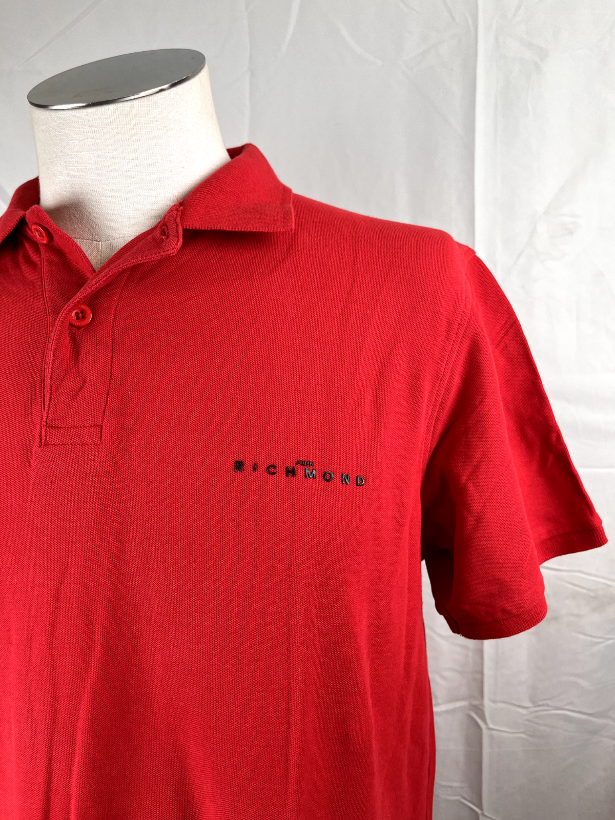 RICHMOND MAGLIA POLO UOMO TG XL MAN T-SHIRT CASUAL VINTAGE COTONE COTTON