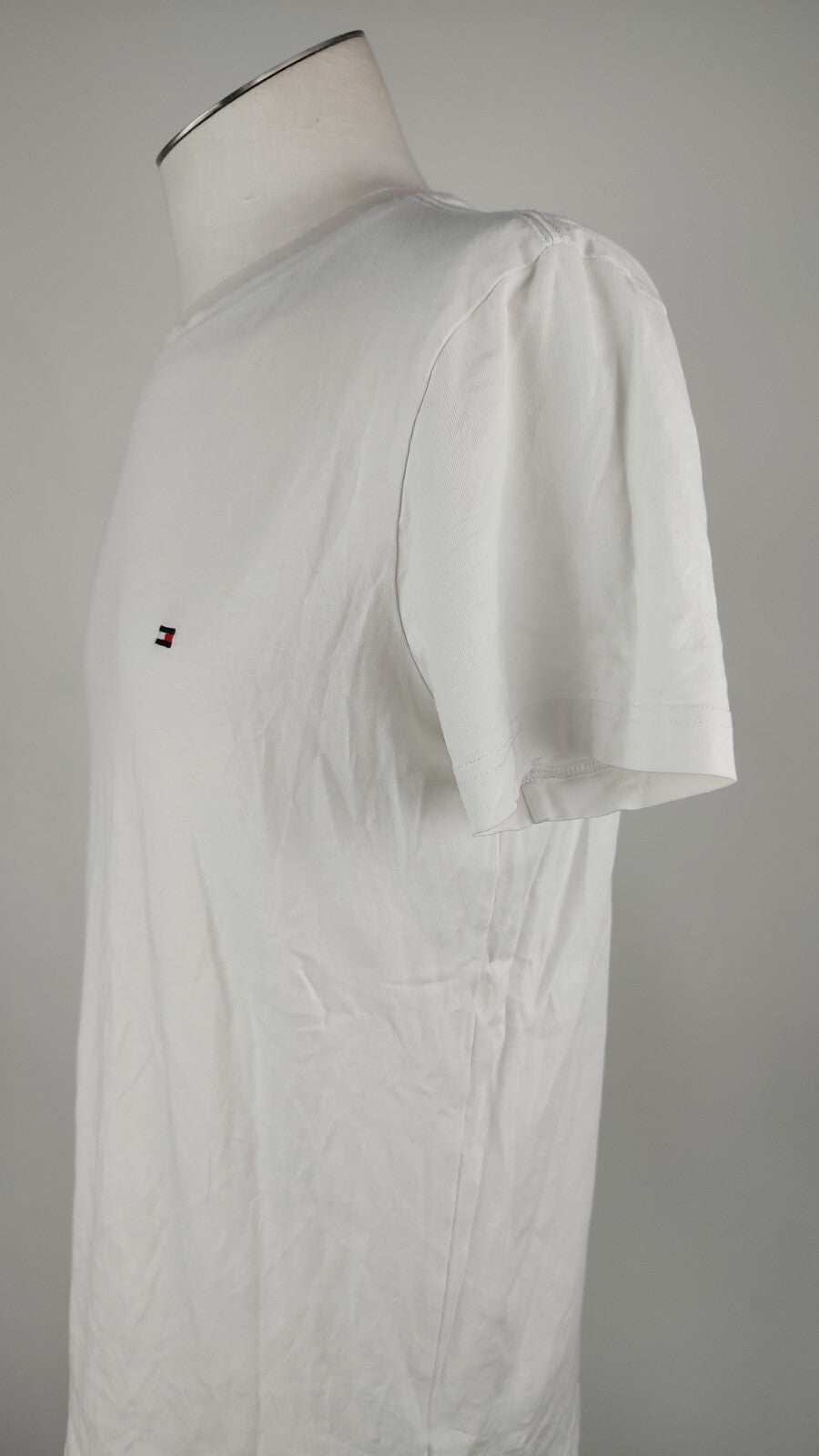 TOMMY HILFIGER MAGLIA UOMO TG. L MAN T-SHIRT VINTAGE CASUAL COTONE