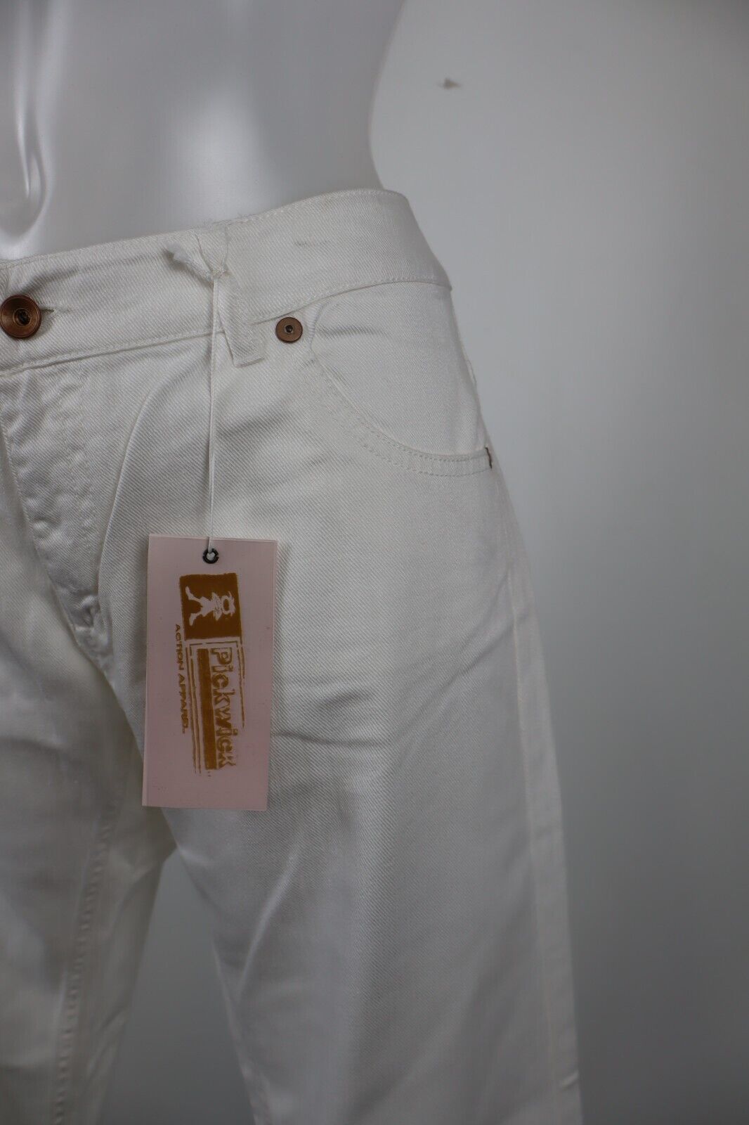 PICKWICK PANTALONE CASUAL DONNA TG 34 WOMAN VINTAGE PANTS COTONE CON TAG