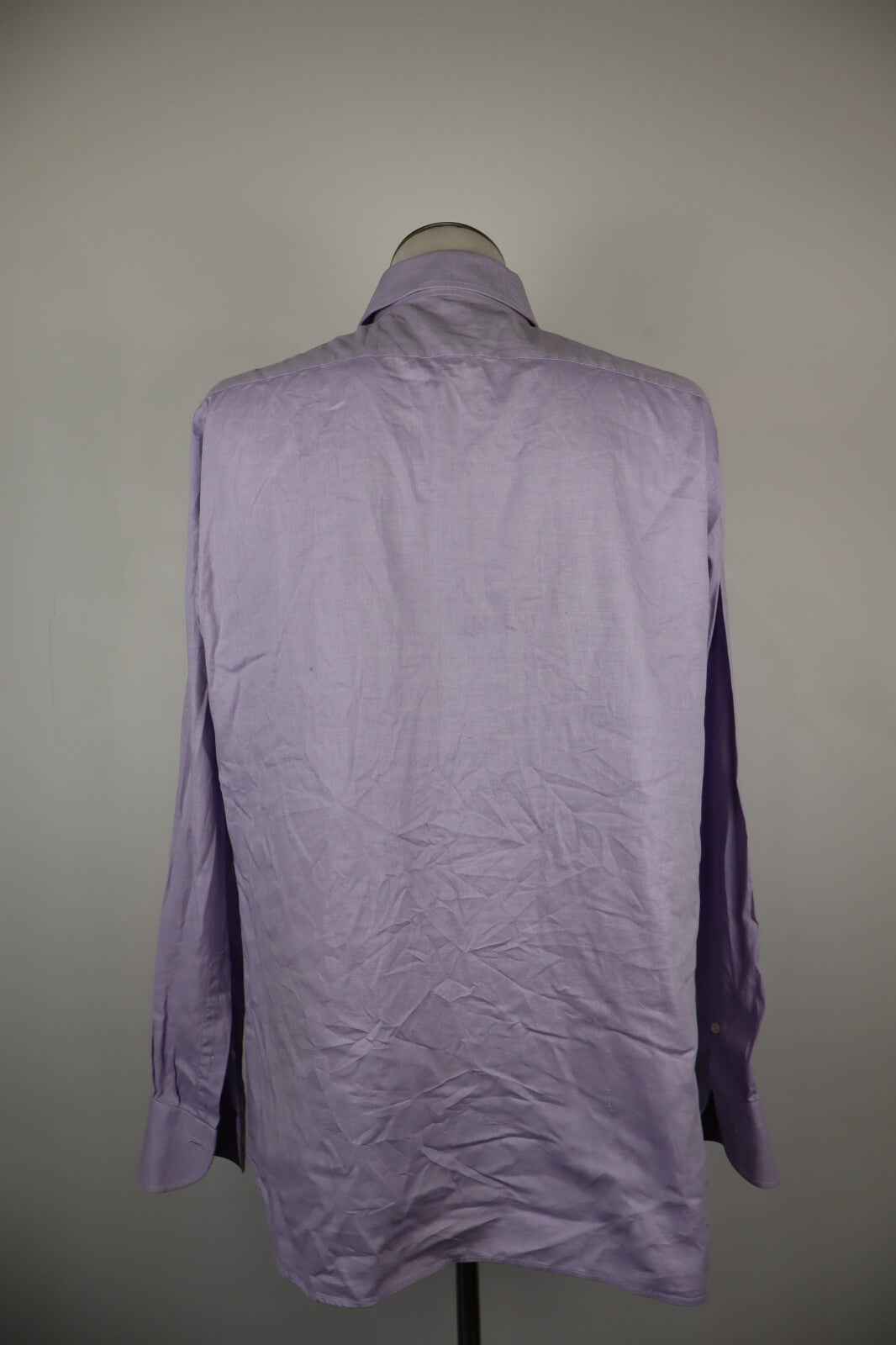 EGON FURSTENBERG CAMICIA UOMO COTONE TG44 17 1/2 MAN CASUAL VINTAGE SHIRT COTTON