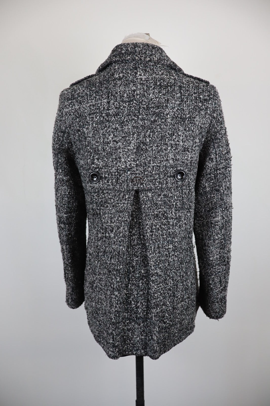 ROCCOBAROCCO CAPPOTTO GIACCA DONNA TG 44 WOMAN COAT VINTAGE CASUAL COTONE POLY