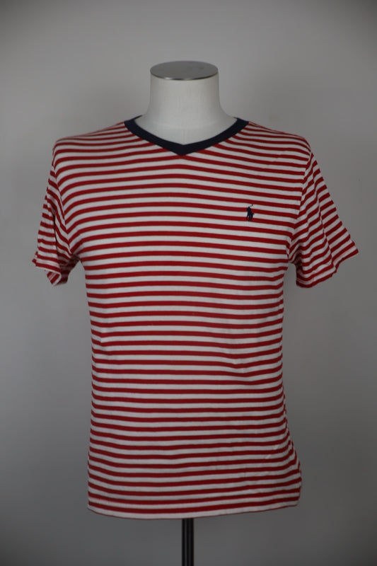 POLO RALPH LAUREN MAGLIA UOMO L 14 16 MAN T-SHIRT CASUAL VINTAGE COTONE COTTON