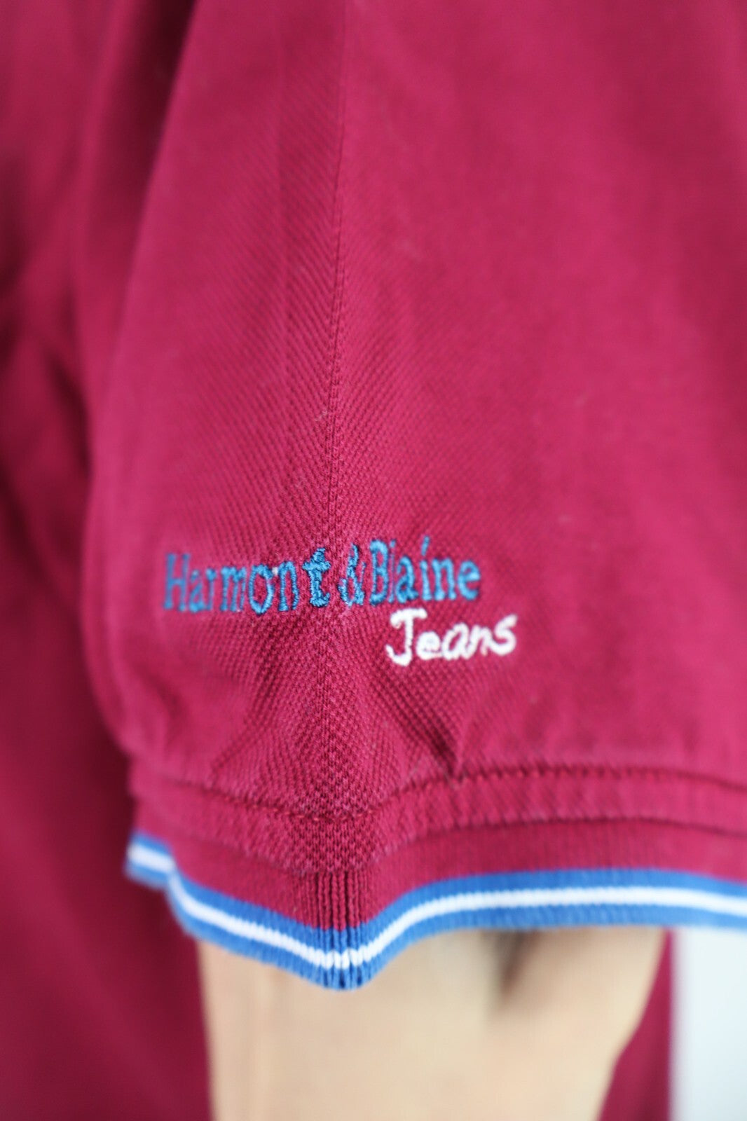 HARMONT & BLAINE POLO MAGLIA UOMO COTONE TG. XL MAN COTTON SHIRT CASUAL VINTAGE