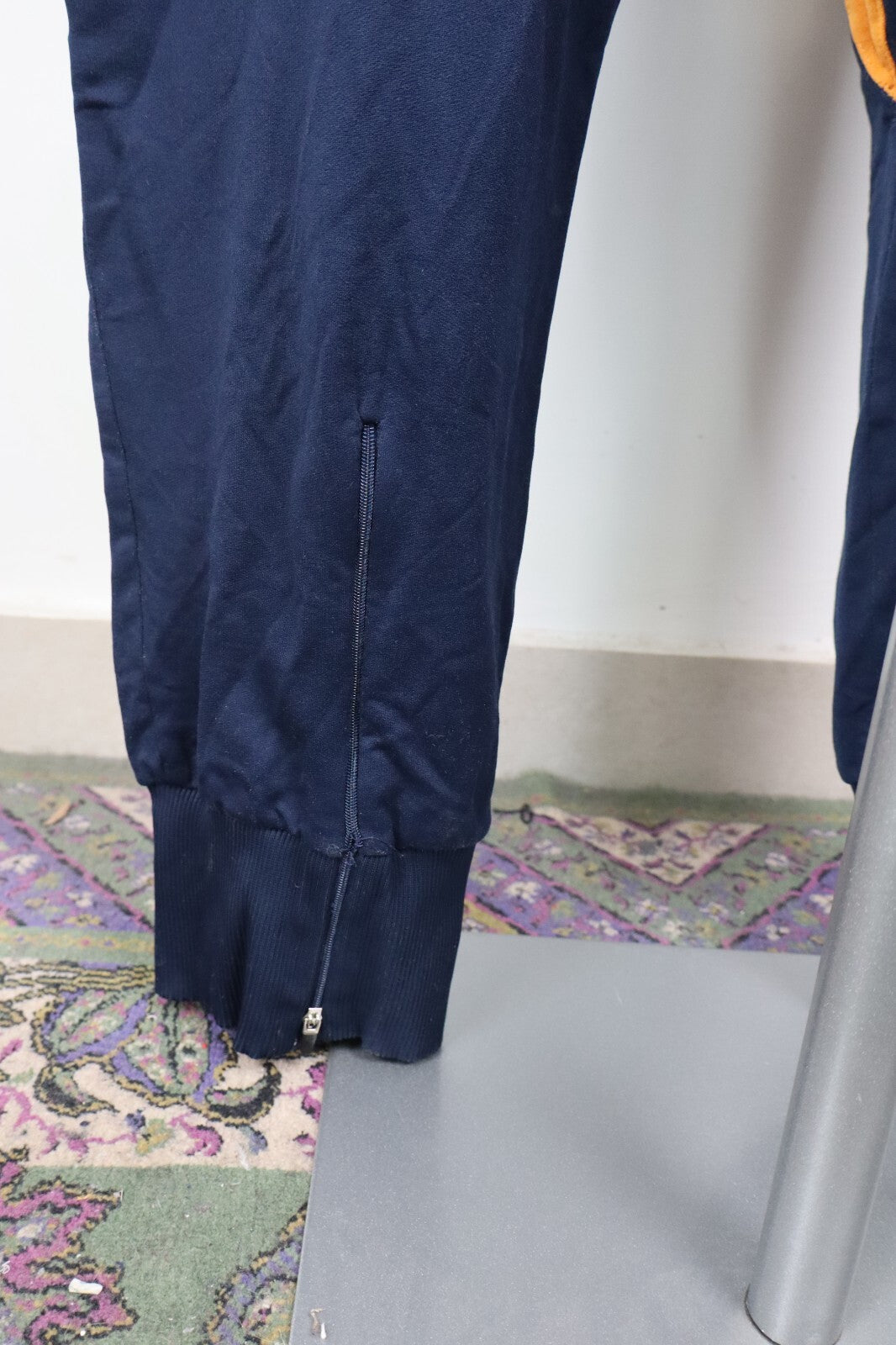 REEBOK ROMA PANTALONE TUTA CALCIOSPORT UOMO TG L MEN VINTAGE CASUAL PANTS
