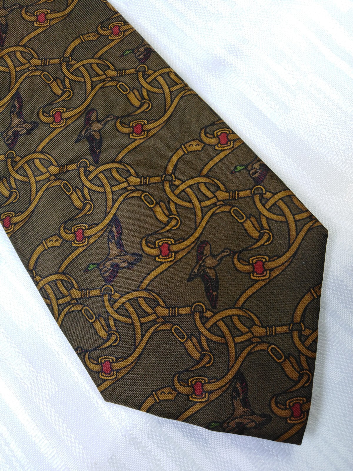 RENATO BALESTRA 100% SETA SILK TIE CRAVATTA NECKTIE ITALY VINTAGE