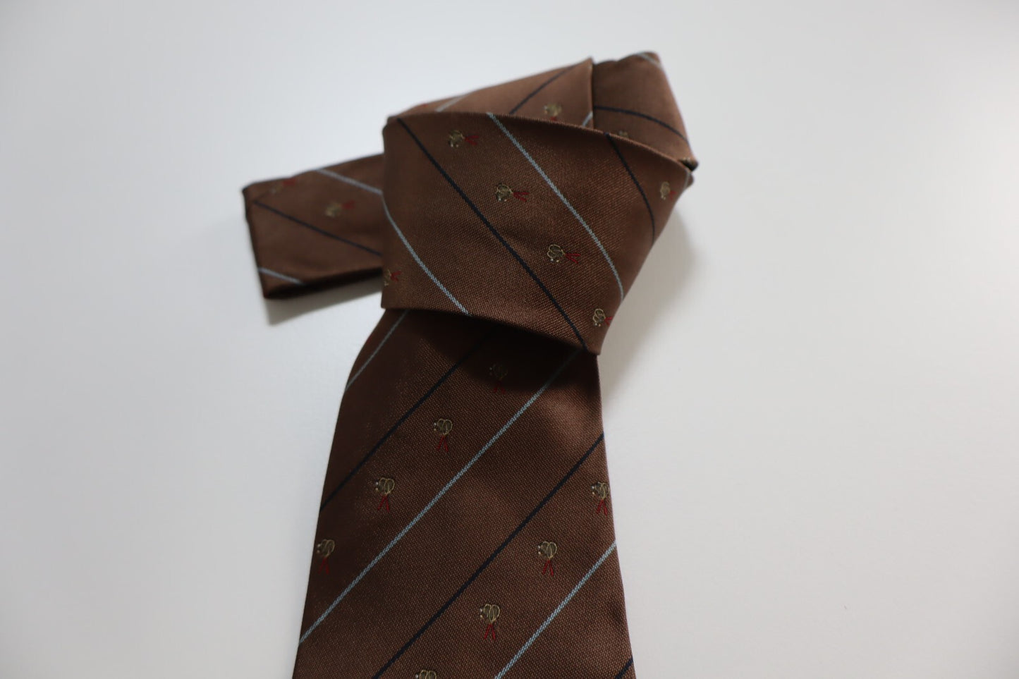 LES COPAINS 100% SILK TIE SETA CRAVATTA NECKTIE MADE IN ITALY CLASSIC