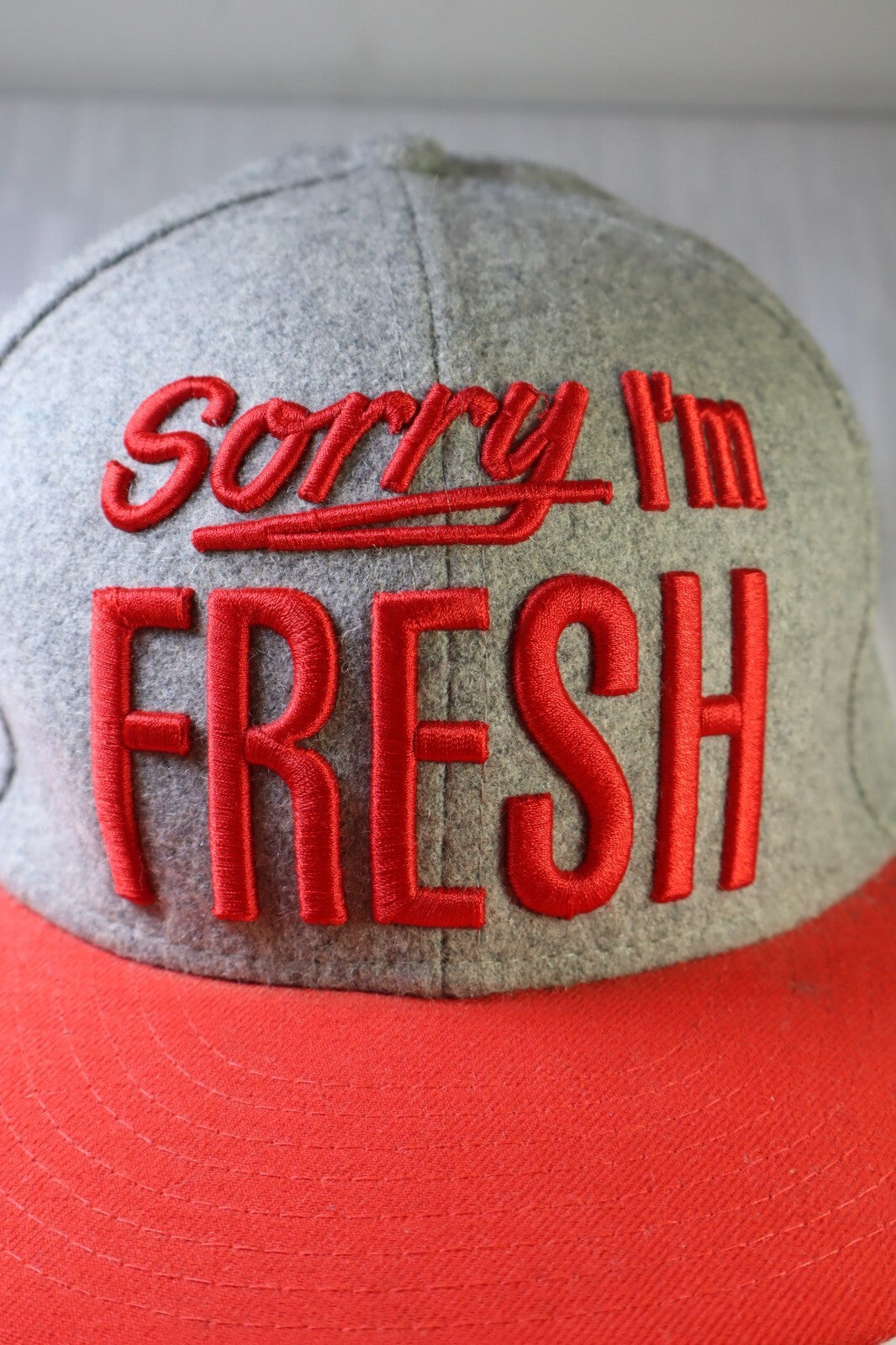 NEW ERA SORRY I'M FRESH CAPPELLO TAGLIA S / M BERRETTO MAN HAT CAP VINTAGE
