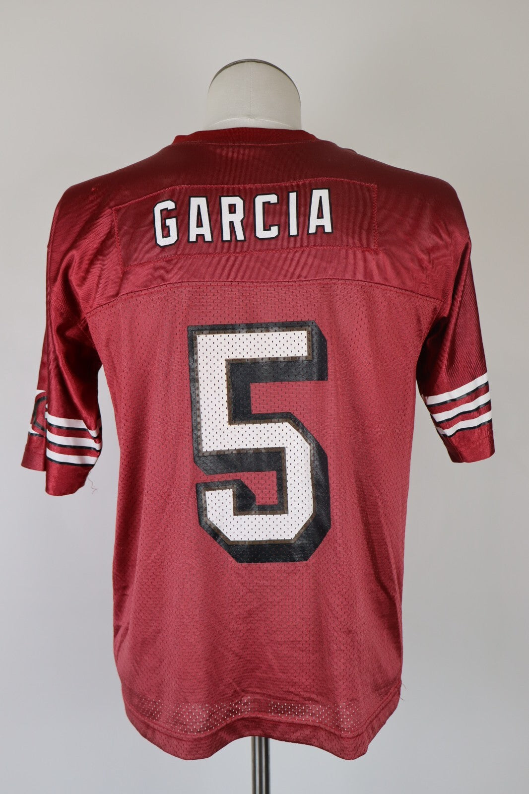 ADIDAS NFL SAN FRANCISCO GARCIA N 5 MAGLIA UOMO COTONE TG S MAN T-SHIRT VINTAGE