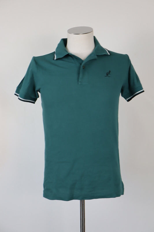 AUSTRALIAN MAGLIA POLO UOMO TG M MAN T-SHIRT CASUAL VINTAGE COTONE