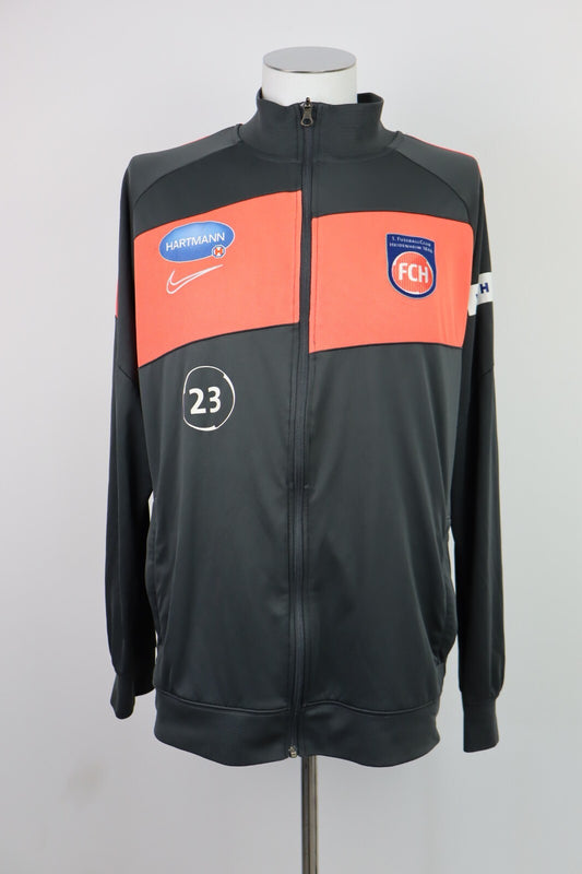 NIKE HEIDENHEIM FELPA GIACCA CALCIO SPORT UOMO TG. XL MAN JACKET SOCCER VINTAGE