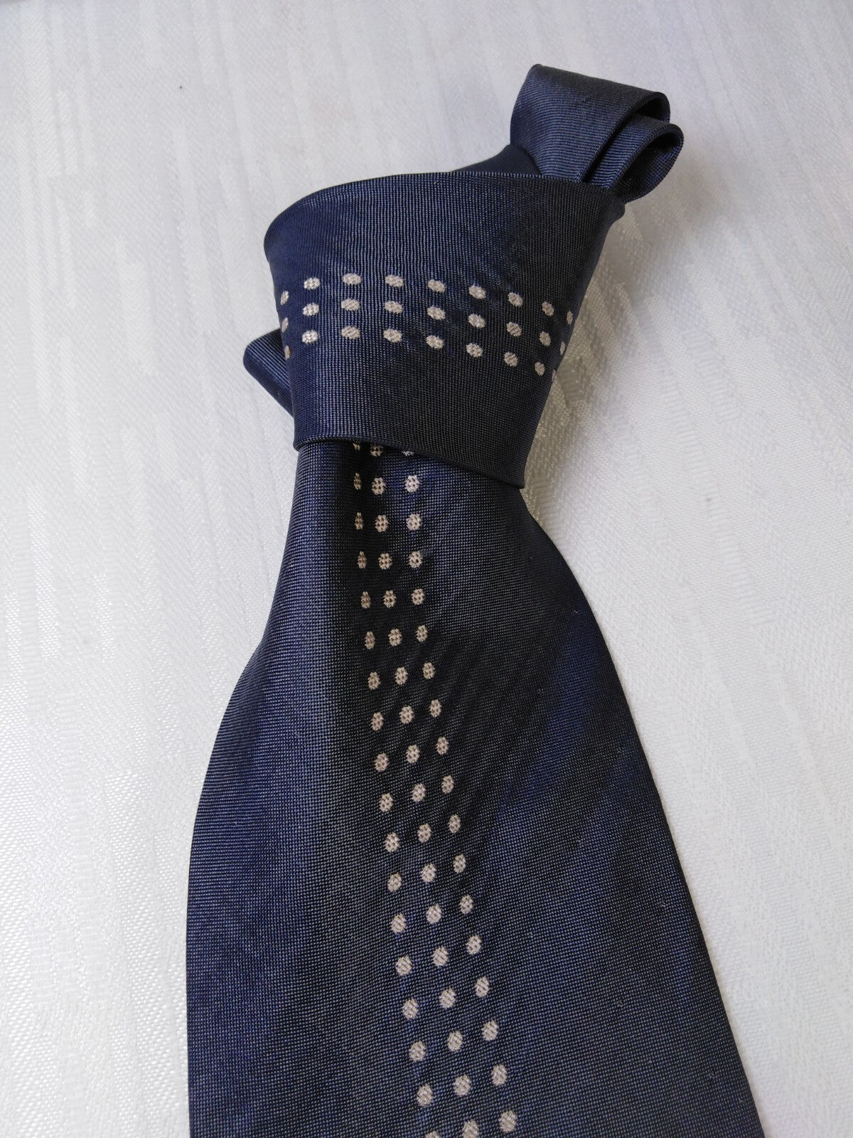 ICEBERG 100% SILK TIE SETA CRAVATTA NECKTIE MADE IN ITALY CLASSIC
