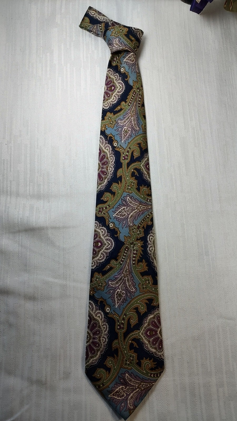 CHARLES JOURDAN 100%  SILK TIE SETA CRAVATTA NECKTIE MADE IN ITALY