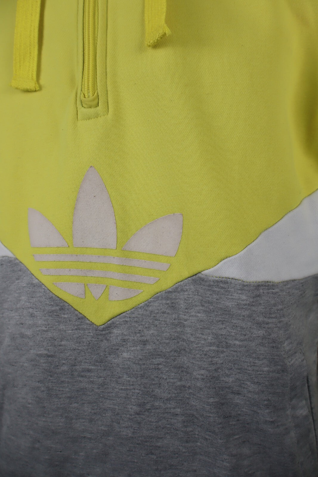 ADIDAS FELPA CAPPUCCIO MAGLIA UOMO Tg L SPORT MAN SWEATSHIRT VINTAGE COTONE