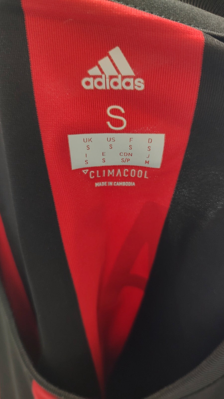 ADIDAS 10 CALHANOGLU MILAN MAGLIA CALCIO UOMO Tg S SOCCER MAN JERSEY