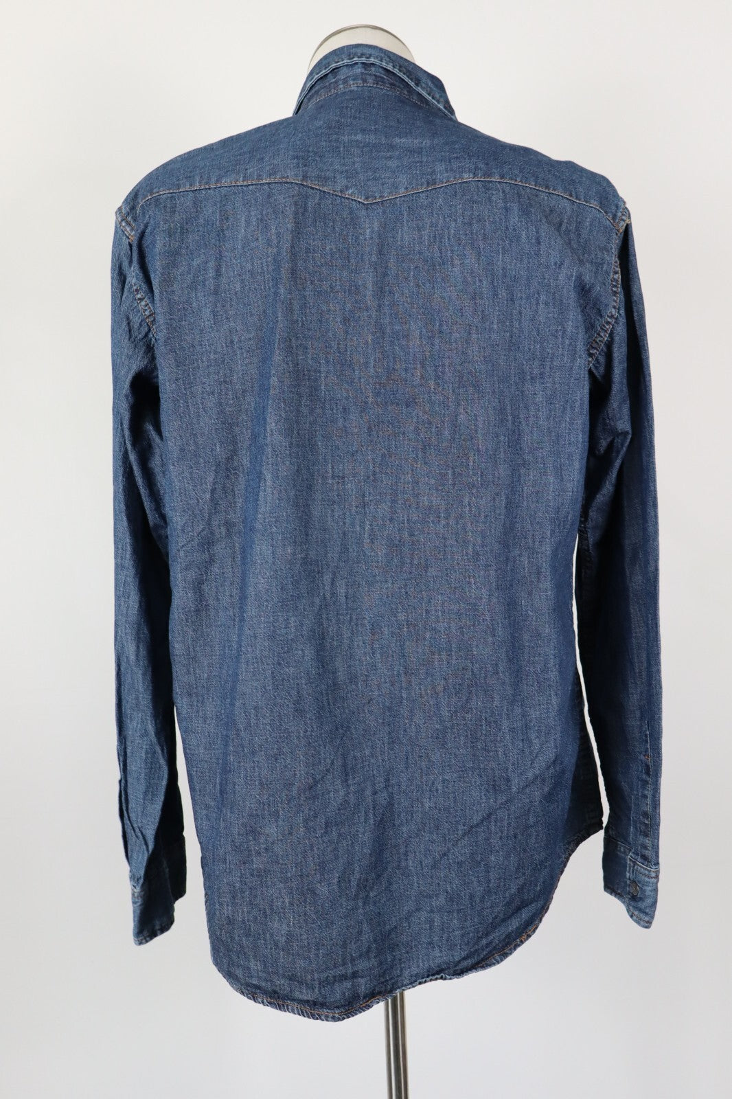 CARRERA JEANS CAMICIA UOMO TG. L  MAN CASUAL VINTAGE SHIRT COTONE DENIM